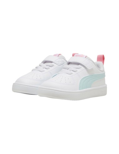 Zapatilla de Moda para KIDS/BEBÉ PUMA Rickie AC Inf BLANCO-ROSA