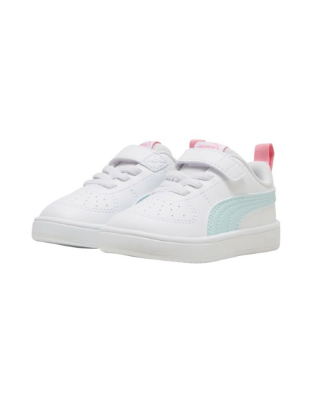 Zapatilla de Moda para KIDS/BEBÉ PUMA Rickie AC Inf BLANCO-ROSA