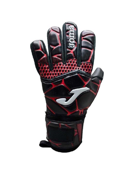 GUANTES PORTERO JOMA GK- PRO NEGRO ROJO  400908-106  UNISEX JUNIOR