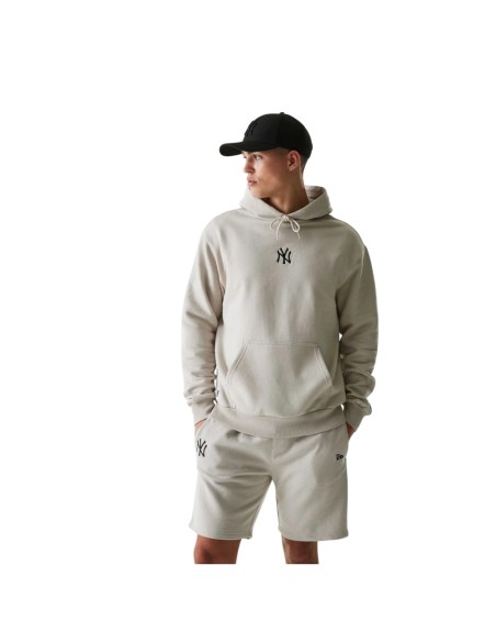 Sudadera beige NEW ERA beige hombre BB NEYYAN
