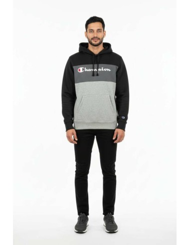 Sudadera negra Champion Sweatshirt-NEGRO-HOMBRE 221742-KK001