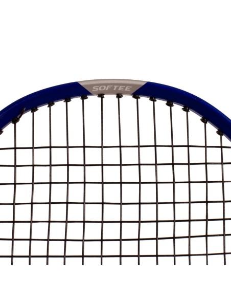 RAQUETA BADMINTON SOFTEE B2500 NEGRA UNISEX ALUMINIO