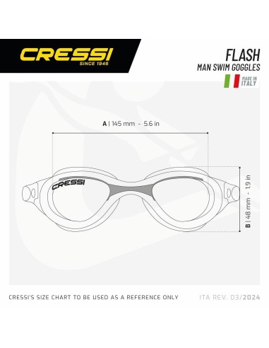 CRESSI GAFA FLASH GOGGLES