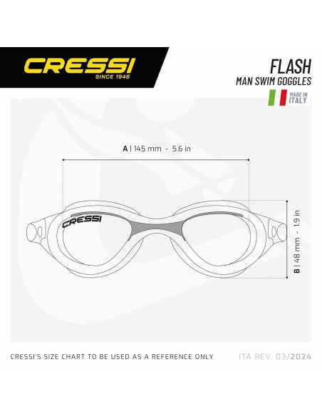CRESSI GAFA FLASH GOGGLES