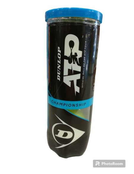 DUNLOP BOTE 3 PELOTAS TENIS ATP CHAMPIONSHIP