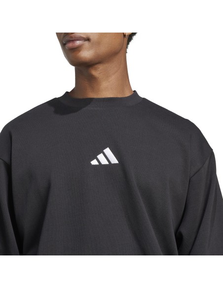 Sudadera Adidas-M FEELCOZY SWT-JE3794 NEGRO-HOMBRE