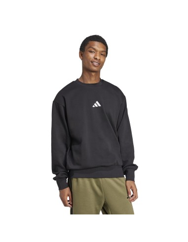 Sudadera Adidas-M FEELCOZY SWT-JE3794 NEGRO-HOMBRE