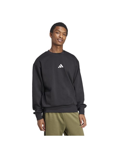 Sudadera Adidas-M FEELCOZY SWT-JE3794 NEGRO-HOMBRE