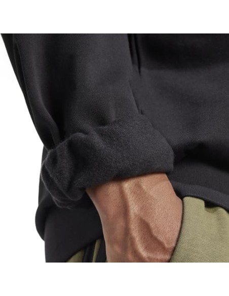 Sudadera Adidas-M FEELCOZY SWT-JE3794 NEGRO-HOMBRE