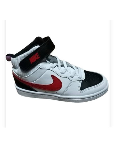 Zapatilla de Tiempo Libre para NIÑO NIKE COURT BOROUGH MID 2 LETTLER KID