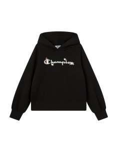 Sudadera negra Champion negra JR