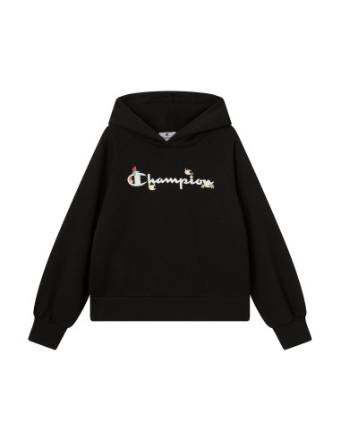 Sudadera negra Champion negra JR