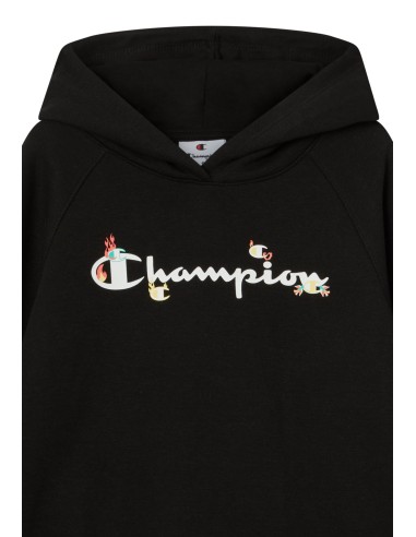 Sudadera negra Champion negra JR