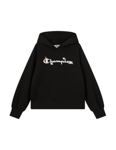 Sudadera negra Champion negra JR