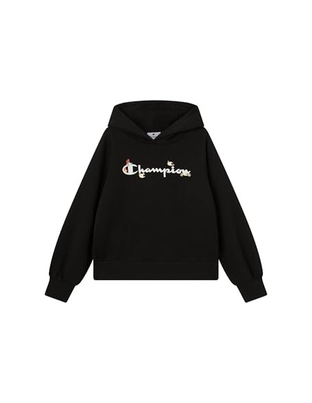 Sudadera negra Champion negra JR