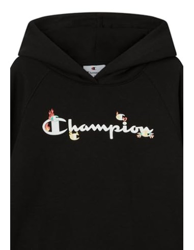Sudadera negra Champion negra JR