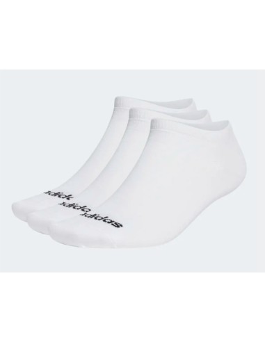 CALCETINES ADIDAS BLANCO -T LIN LOW 3P-HT3447 TOBILLEROS UNISEX  HT3447