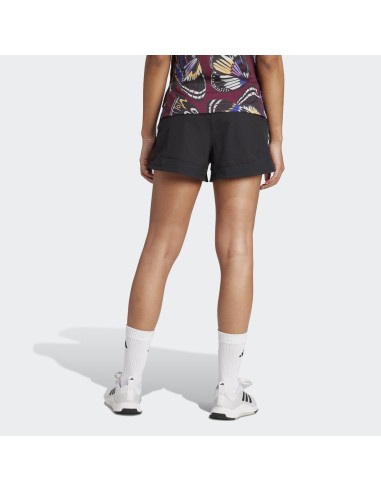 Pantalón corto ADIDAS TECH PACER-KA6364-NEGRO-MUJER