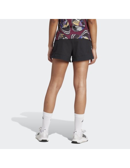 Pantalón corto ADIDAS TECH PACER-KA6364-NEGRO-MUJER