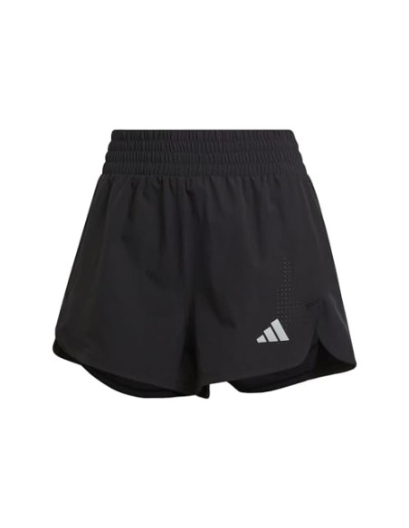 Pantalón corto ADIDAS TECH PACER-KA6364-NEGRO-MUJER