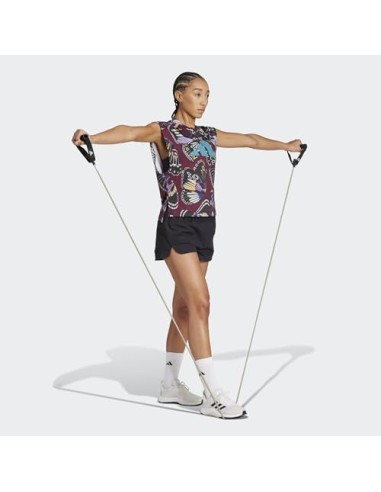 Pantalón corto ADIDAS TECH PACER-KA6364-NEGRO-MUJER