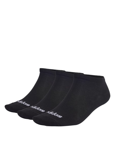 Calcetines Negros 3 pares ADIDAS-T LIN LOW 3P-IC1299 pinkis