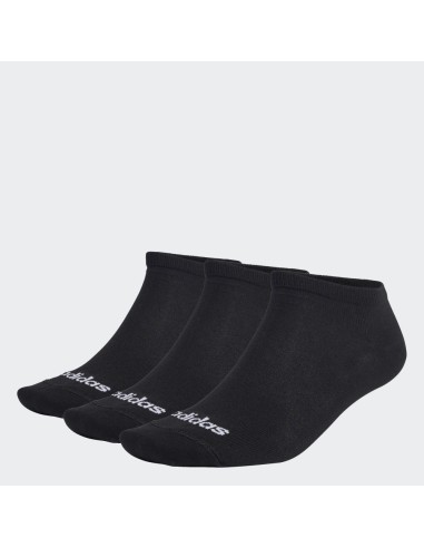 Calcetines Negros 3 pares ADIDAS-T LIN LOW 3P-IC1299 pinkis