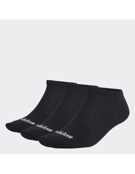 Calcetines Negros 3 pares ADIDAS-T LIN LOW 3P-IC1299 pinkis