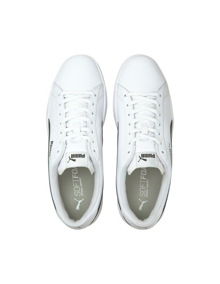 Zapatilla de Moda para UNISEX PUMA Smash v2 L White-Black