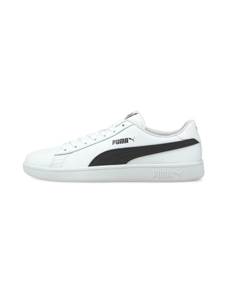 Zapatilla de Moda para UNISEX PUMA Smash v2 L White-Black