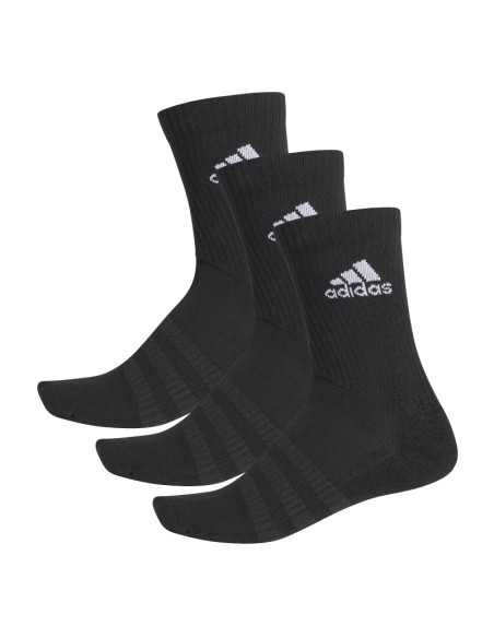 ADIDAS CALCETIN CUSH CRW 3PP NEGRO