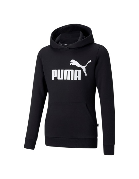 ESS Logo Hoodie FL G Puma Black