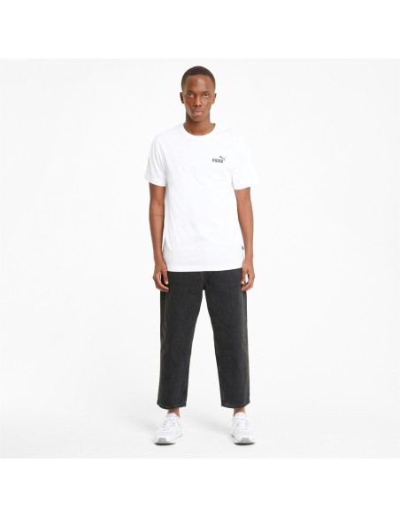 ESS Small Logo Tee Puma White