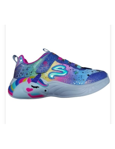 Zapatilla Multideporte para NIÑA SKECHERS S LIGHTS-UNICORN DREAMS