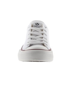 Zapatilla de Moda para MUJER VICTORIA LONA BAJA BLANCA 2
