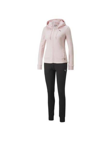 CLASSIC HOODED SWEAT, CHALK PINK