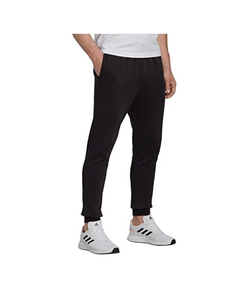 ADIDAS-M FEELCOZY PANT NEGRO/BLANCO