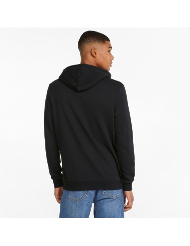 ESS+COLORBLOCK HOOD , PUMA BLACK, USXL