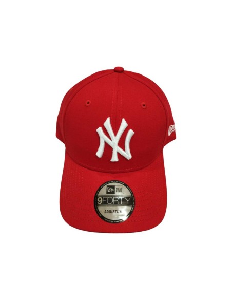 GORRA NEW WERA YANKEES LEAGUE ESSENTIAL 9FORTY 10531938 ROJA UNISEX