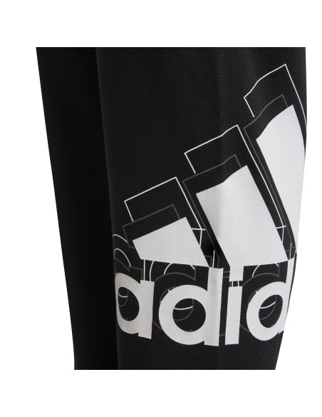 ADIDAS-U BL LOGO PNT NEGRO/BLANCO