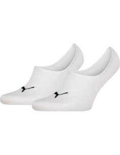 Calcetines invisibles blancos puma blancos 2 pares