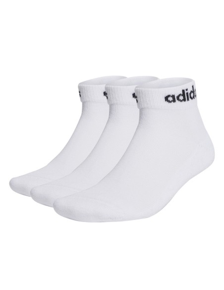 Calcetines Blancos 3 pares ADIDAS-C LIN ANKLE 3P-HT3457