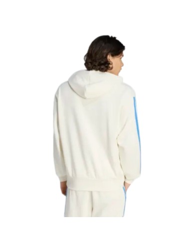 SUDADERA BLANCA ADIDAS M 3S FT HD KD4901 HOMBRE