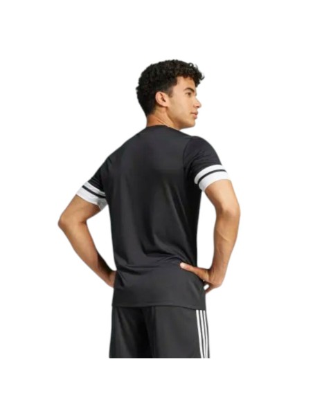 Camiseta negra Adidas negra hombre