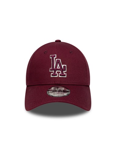 GORRA NEW ERA GRANATE TEAM OUTLINE 9FORTY LOSDOD  Los Angeles Dodgers