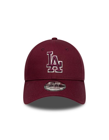 GORRA NEW ERA GRANATE TEAM OUTLINE 9FORTY LOSDOD  Los Angeles Dodgers