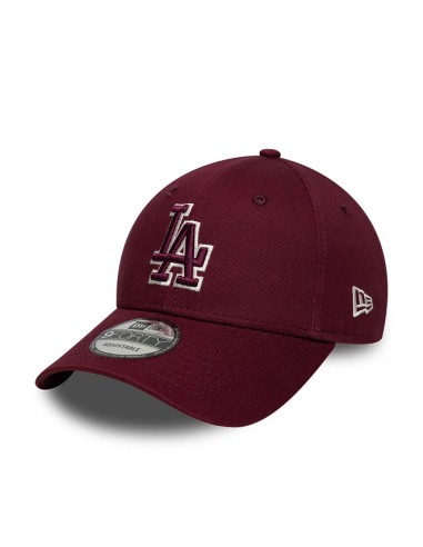 GORRA NEW ERA GRANATE TEAM OUTLINE 9FORTY LOSDOD  Los Angeles Dodgers
