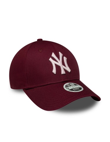 GORRA GRANATE NEW ERA WMNS METALLIC LOGO 9FORTY  NY