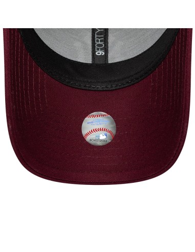 GORRA GRANATE NEW ERA WMNS METALLIC LOGO 9FORTY  NY