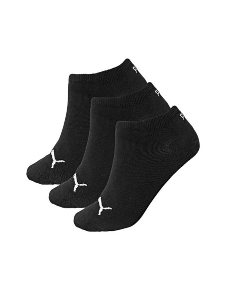 Calcetines negros Puma negros 3 pares